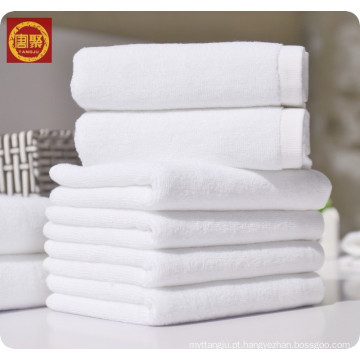 toalha de banho nova do estilo do microfiber 100% branco, toalha do hotel, toalha de cara tecida
